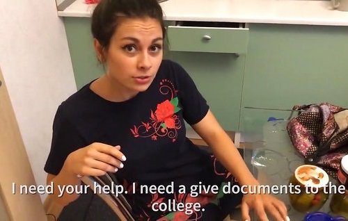 Постер к видео: Принесла с села консервы от бабушки и слопали с братом перед сексом.