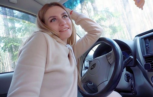 Постер к видео: Непредвиденная остановка в лесу чтобы заняться сексом перед долгим расставанием.